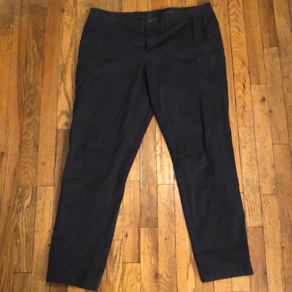 Navy blue Gap khaki pants